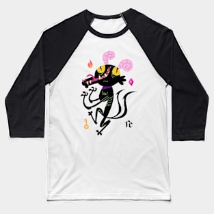 Terrible Dragon #1 Baseball T-Shirt